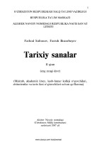 Tarixiy sanalar_2.p65