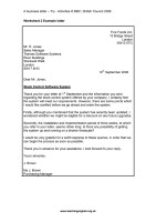 Stock Control Software System
