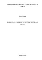 ROBOTLAR VA ROBOTOTEXNIK TIZIMLAR X.N.Nazarov-Дарслик-2020