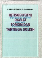 +Iqtisodiyotni davlat tomonidan tartibga solish