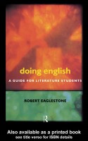 Doing English: A guide for literature students