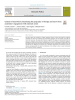 Citizens of somewhere_ Examining the geography of foreign and native-born academics’ engagement with external actors