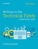 Writing in the Technical Fields: A Practical Guide