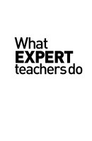 What Expert Teachers Do