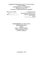 BIOINFORMATIKA