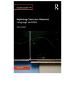 Exploring Classroom Discourse