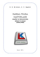 Paskal tilida matematik ifoda va o`zgaruvchilarni tavsiflash