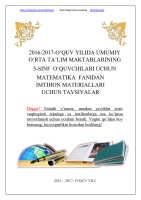 Microsoft Word - 5-SINF Matematika