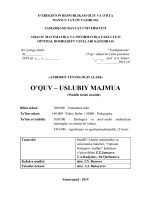 TA’LIMDA AXBOROT TEXNOLOGIYALARI 1
