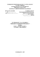 MOLEKULYAR BIOTEXNOLOGIYA