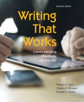 Writing That Works: Communicating Effectively on the Job, Eleventh Edition