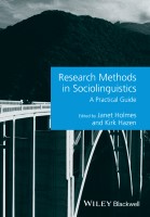 Research Methods in Sociolinguistics