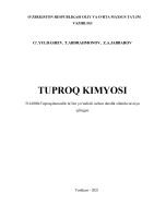 Тупрок кимёси