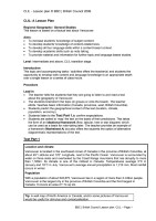 CLIL: A Lesson Plan