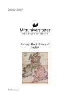 Microsoft Word - History of English compendium.doc