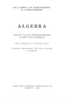 Algebra : umumiy ta'lim maktablarining 9-sinfi uchun darslik