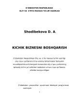 O’ZBЕKISTON RЕSPUBLIKASI