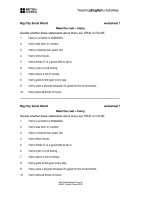 Microsoft Word - Big City Small World worksheet 1