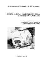 O‘ZBEKISTON RESPUBLIKASI OLIY VA O‘RTA MAXSUS TA'LIM VAZIRLIGI