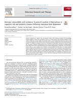 Between vulnerability and resilience_ A network analysis of fluctuations in cognitive risk and protective factors following remission from depression