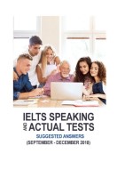 IELTS Speaking Actual Tests