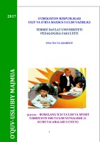 Majmua Ona tili va adabiyot2017-18