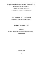 Bioxilma-xillik  Darslik. 2023 (2)