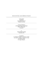 Essays in public and corporate finance