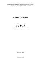 Dutor  darsligi.p65